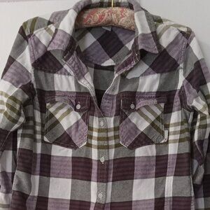 Stio Women's Flannel Shirt.